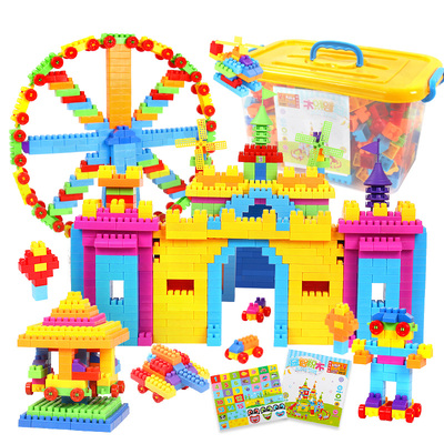 開(kāi)啟智慧之門(mén) 兒童大顆粒積木，1-6周歲寶寶的啟蒙與成長(zhǎng)伙伴