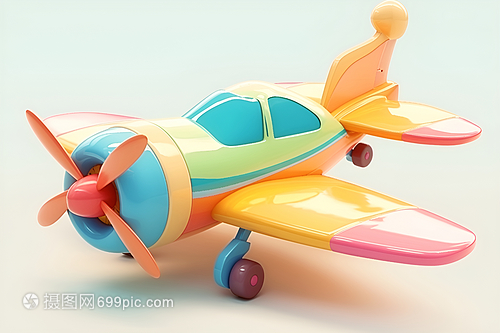 奇幻天際 多彩卡通風(fēng)格飛機(jī)玩具的魅力世界